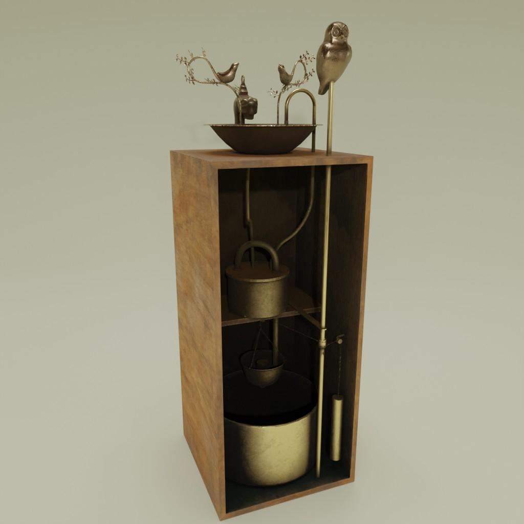 Το υδραυλικό αυτόματο των “φθεγγόμενων ορνέων” και της “επιστραφείσης γλαυκός”