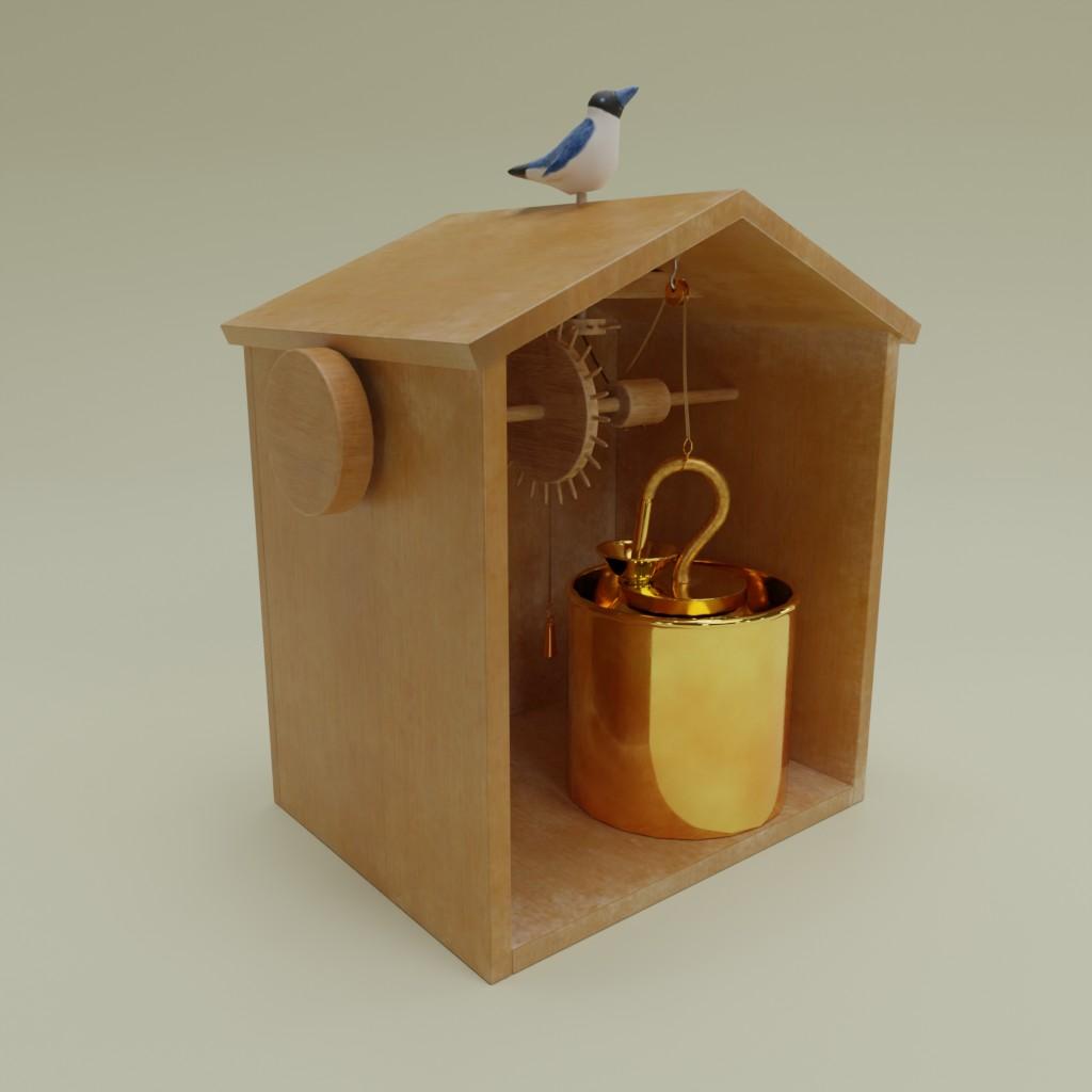 Ο περιστρεφόμενος φθεγγόμενος μελαγκόρυφος